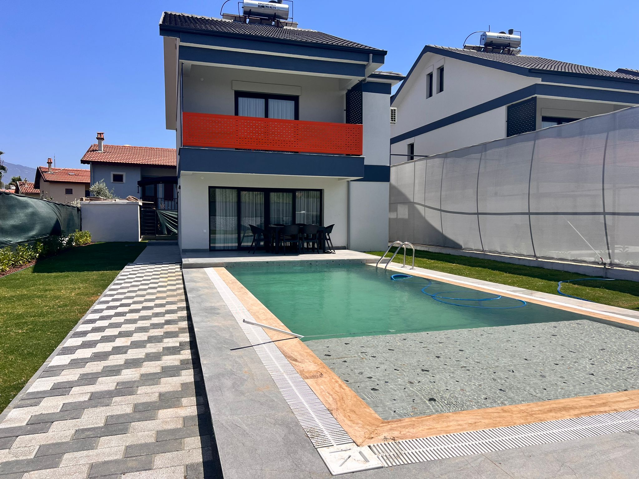 Seaside Villa (1640) 3+1 Yeni Kiralık Villa, Çalış, Fethiye / РУ/En/De/عربى Speaking